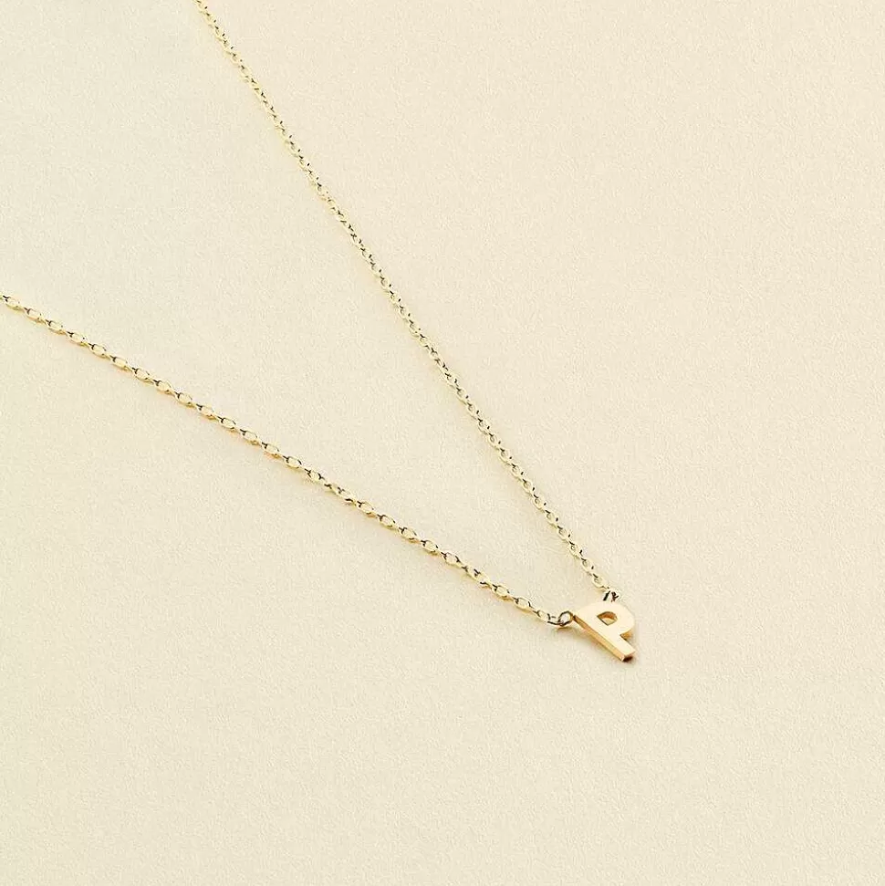 AGATHA Choker Necklace Abc-Golden