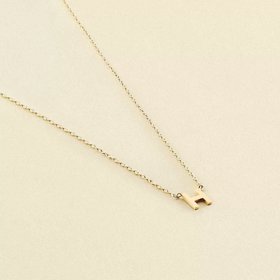 AGATHA Choker Necklace Abc-Golden