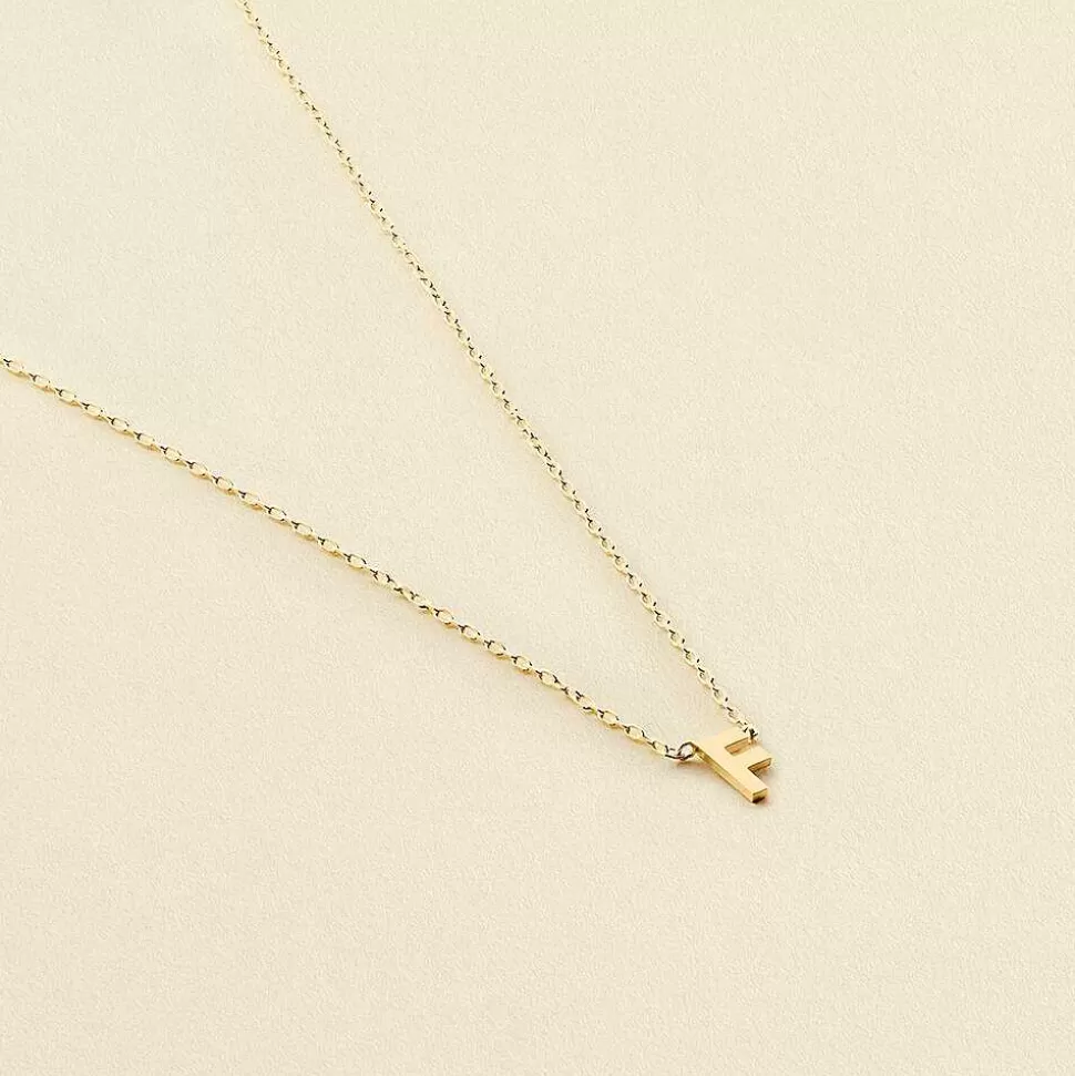 AGATHA Choker Necklace Abc-Golden