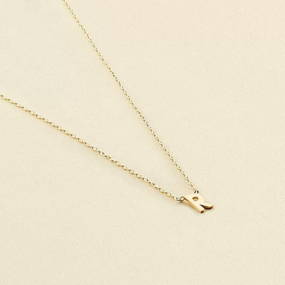 AGATHA Choker Necklace Abc-Golden
