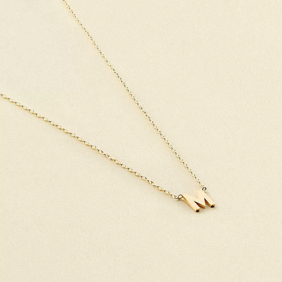 AGATHA Choker Necklace Abc-Golden