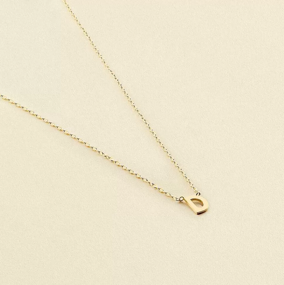 AGATHA Choker Necklace Abc-Golden