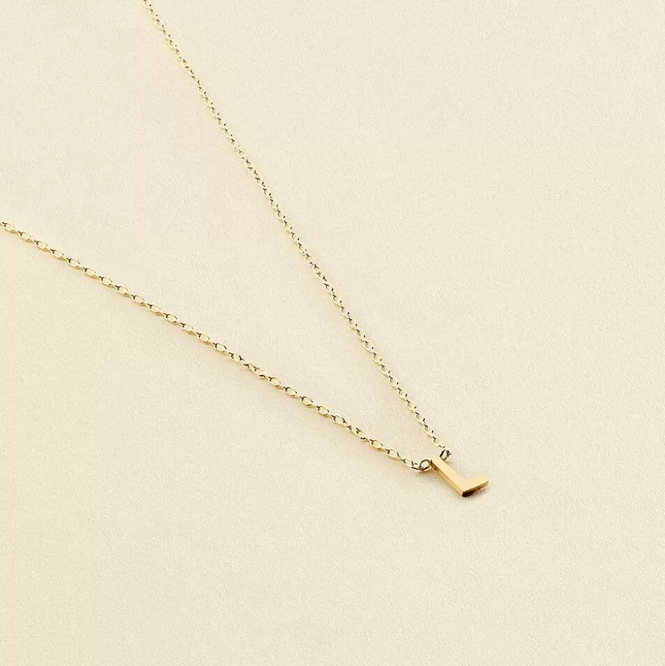 AGATHA Choker Necklace Abc-Golden