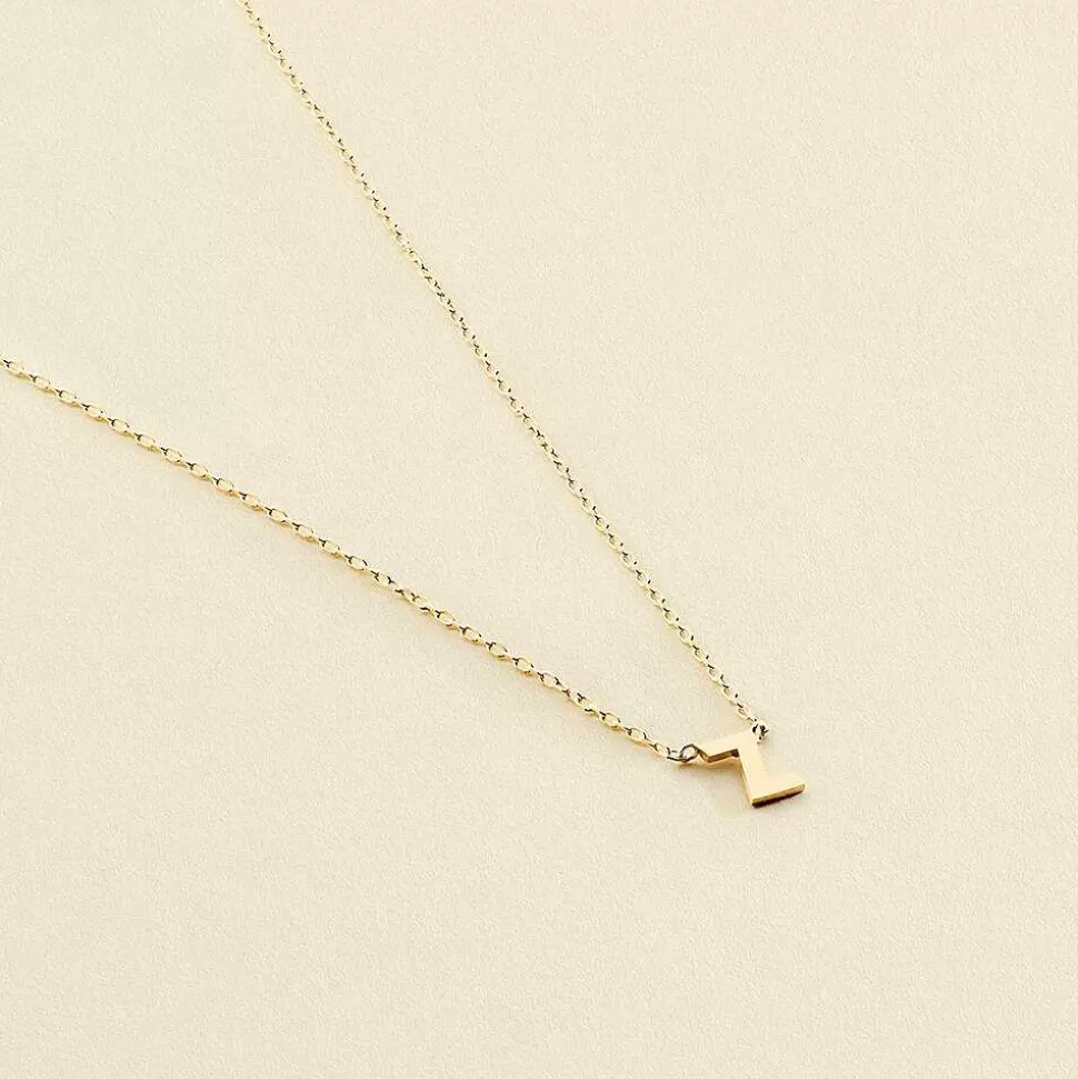 AGATHA Choker Necklace Abc-Golden