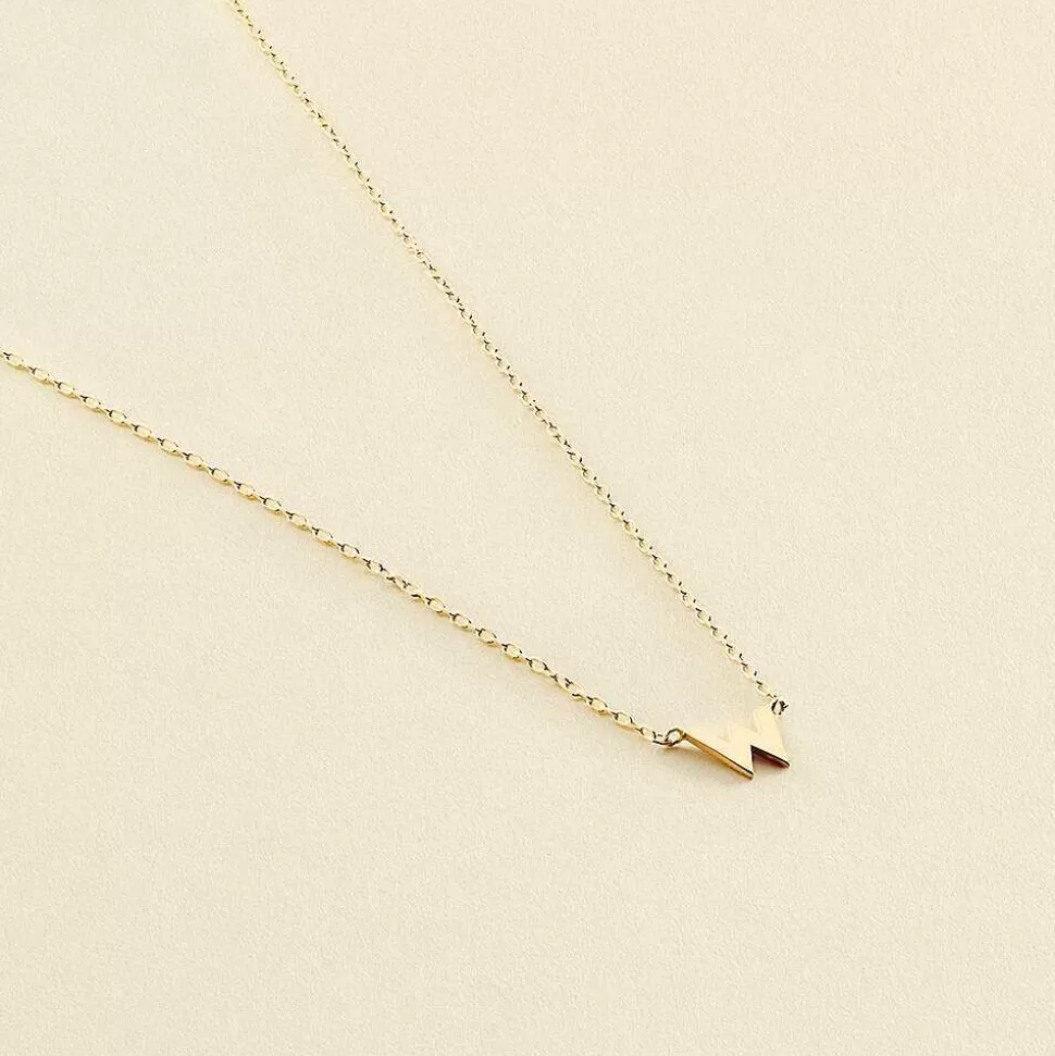 AGATHA Choker Necklace Abc-Golden