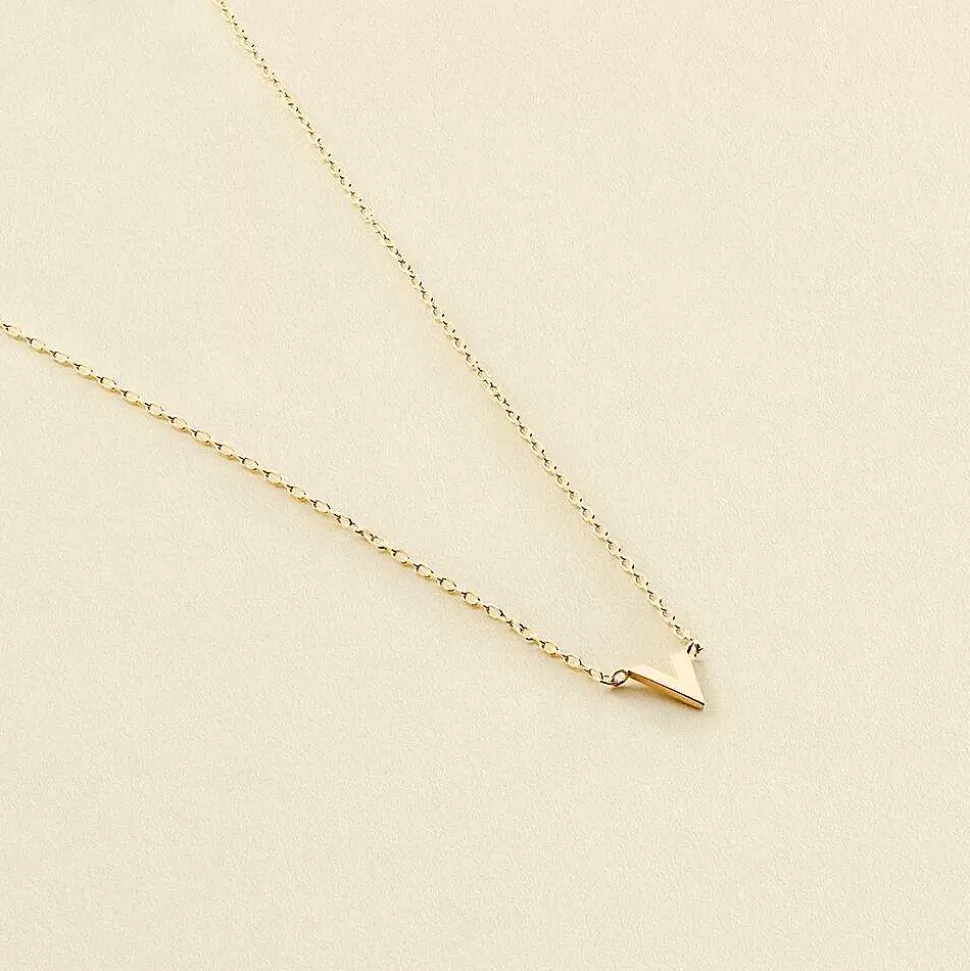 AGATHA Choker Necklace Abc-Golden