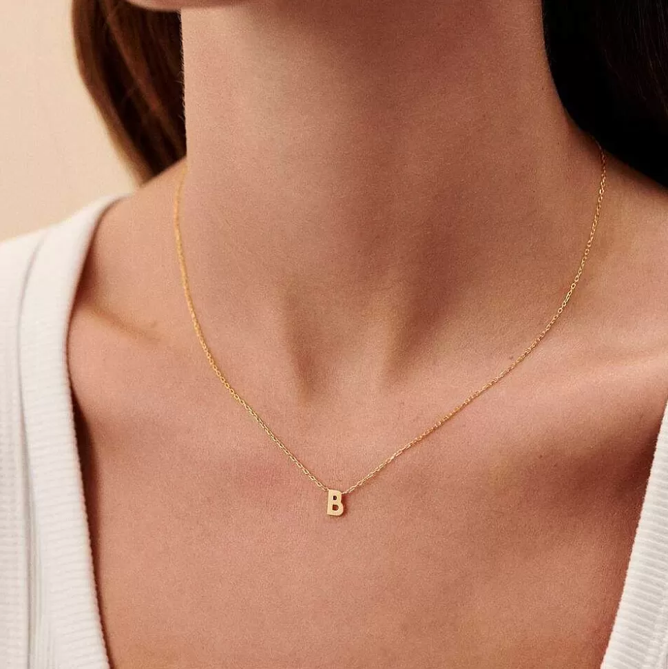 AGATHA Choker Necklace Abc-Golden