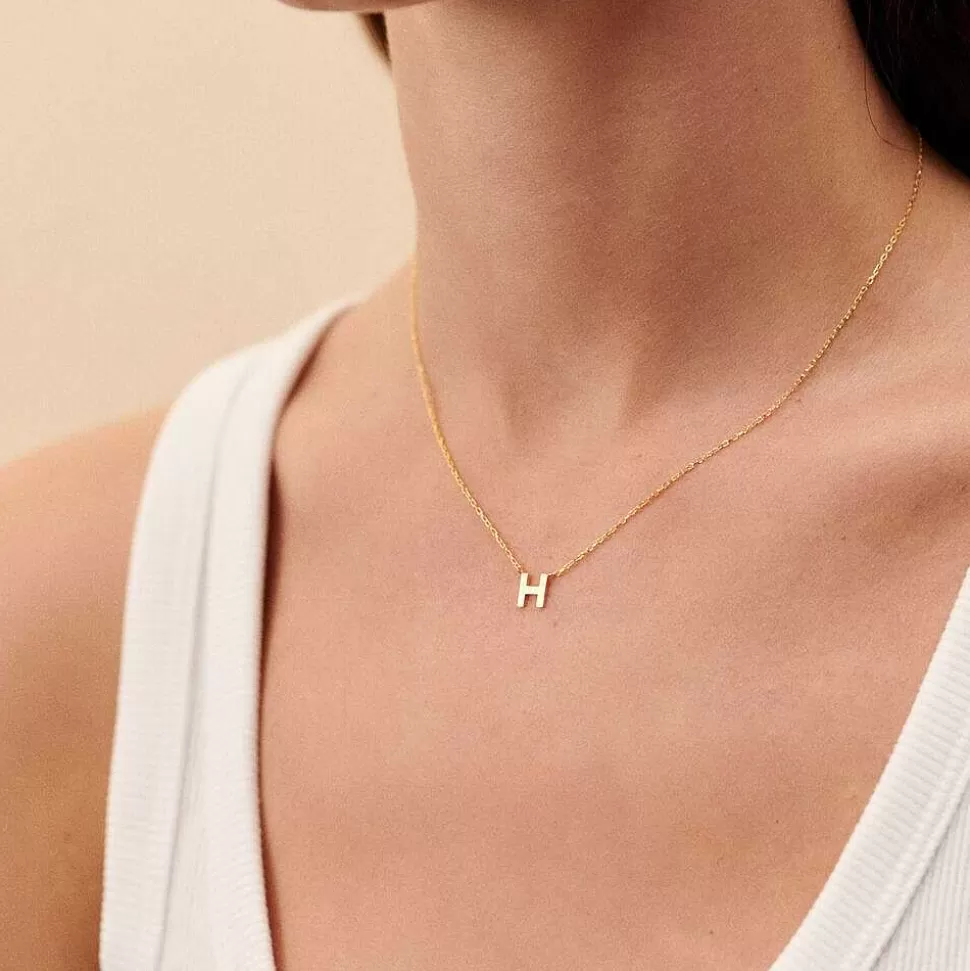 AGATHA Choker Necklace Abc-Golden