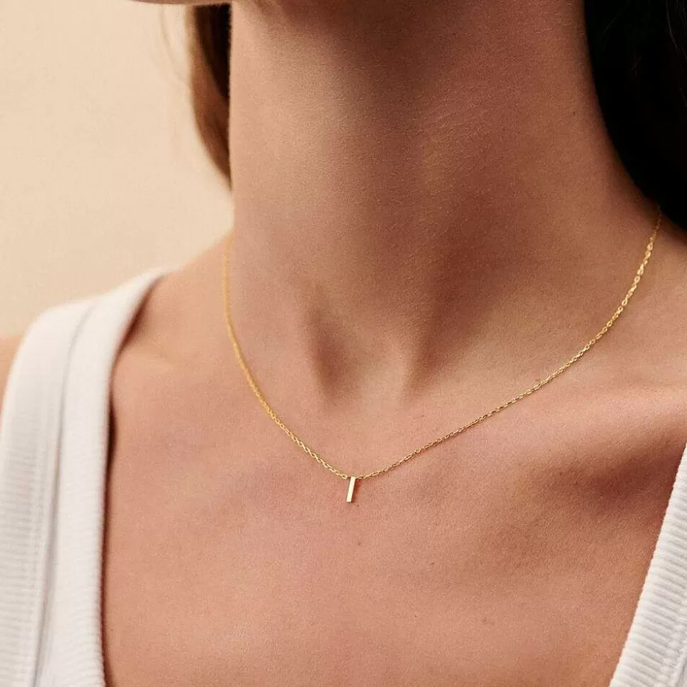 AGATHA Choker Necklace Abc-Golden