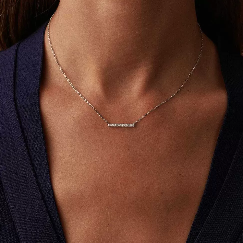 AGATHA Choker Necklace Barshine-Crystal/Silver