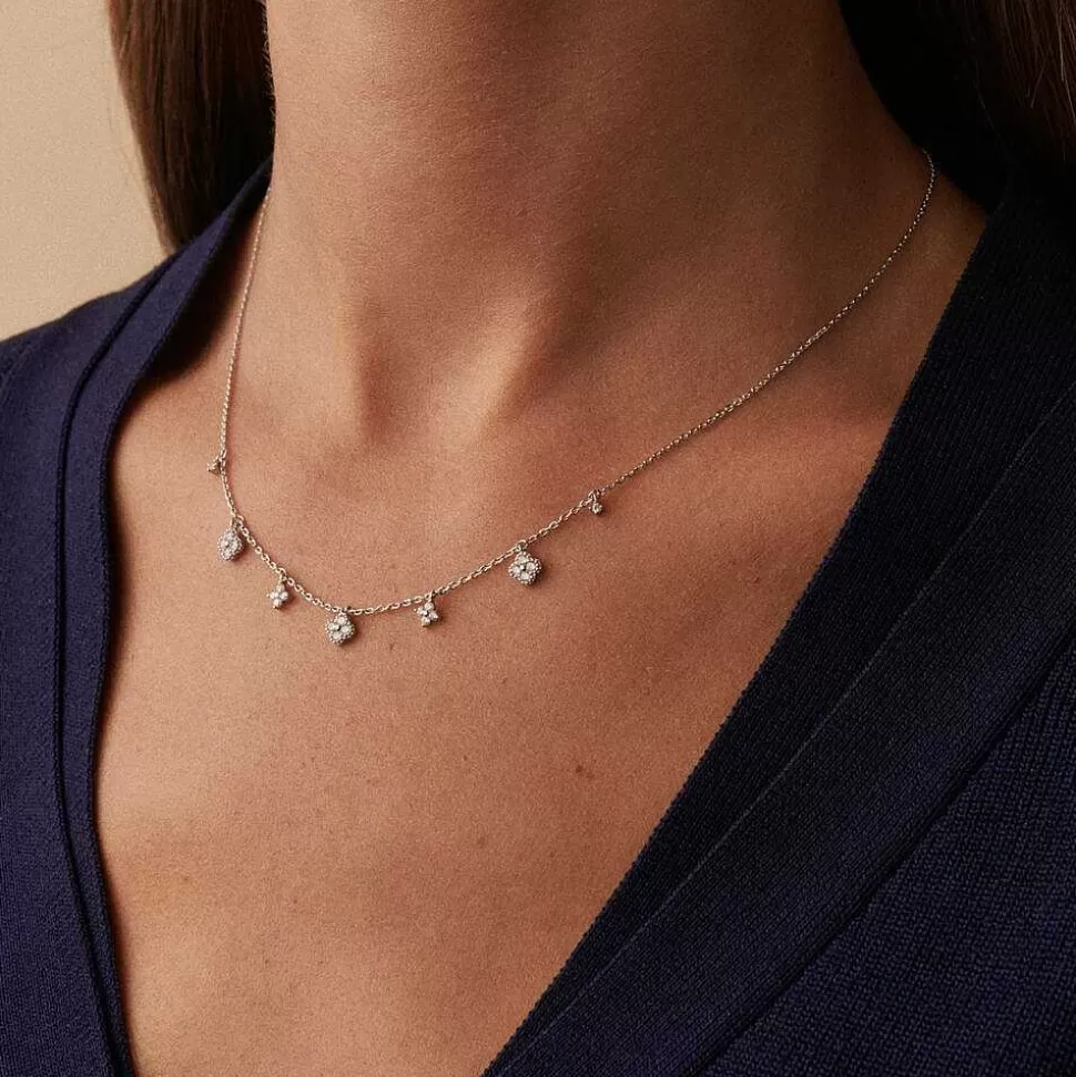 AGATHA Choker Necklace Beloved-Crystal/Silver