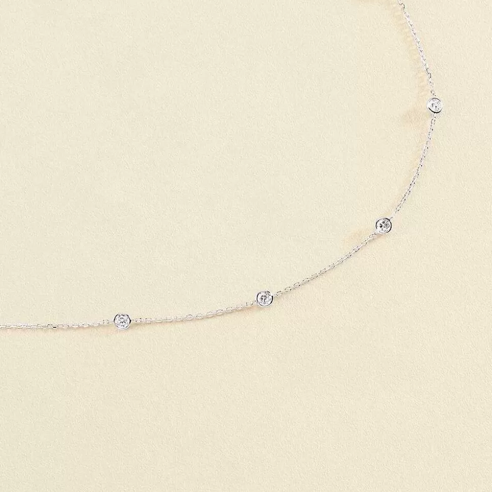 AGATHA Choker Necklace Brillant-Crystal/Silver