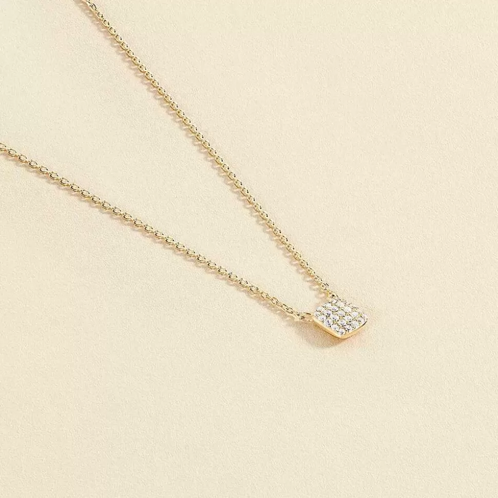 AGATHA Choker Necklace Gloria-Crystal/Golden