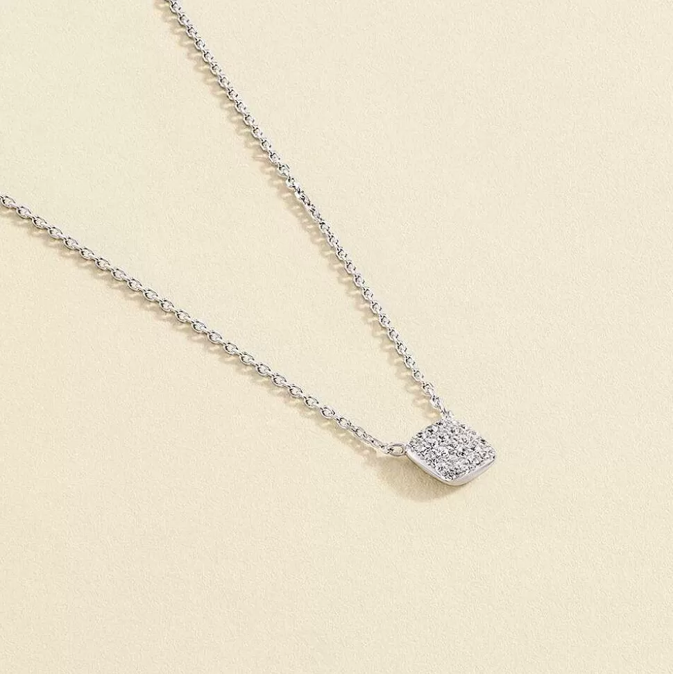 AGATHA Choker Necklace Gloria-Crystal/Silver