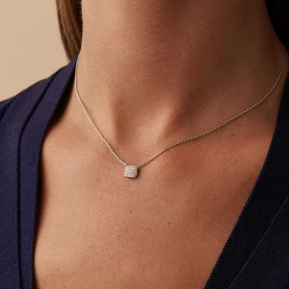 AGATHA Choker Necklace Gloria-Crystal/Silver