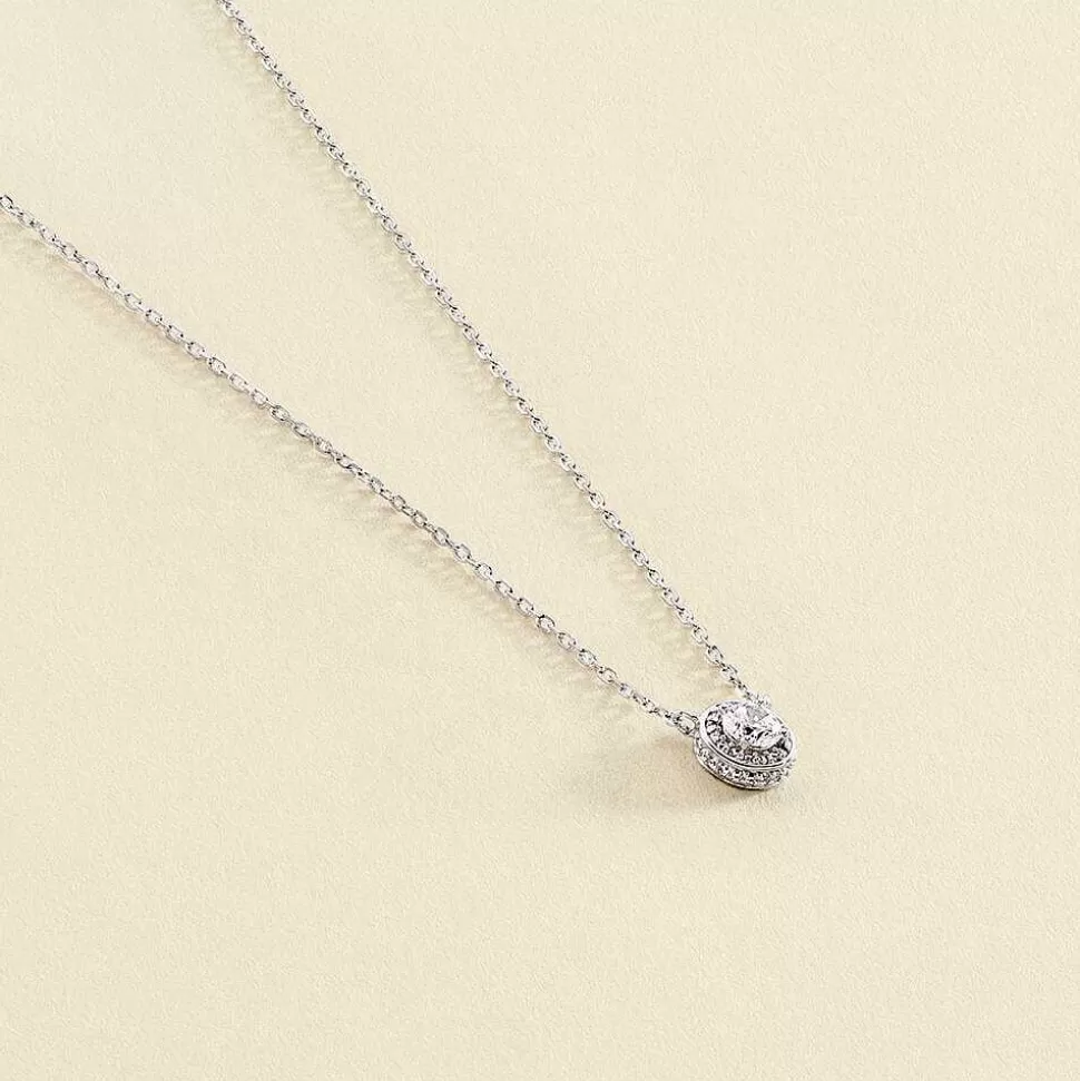 AGATHA Choker Necklace Imperial-Crystal/Silver
