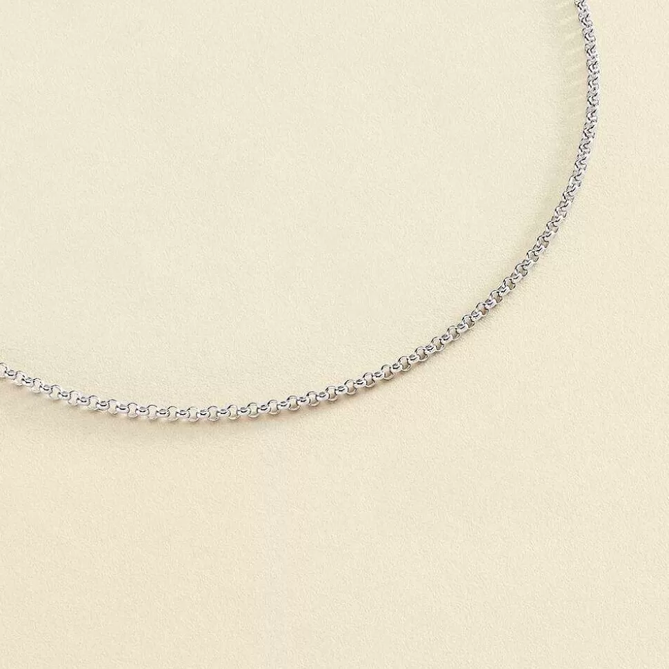 AGATHA Choker Necklace Jaseron-Silver