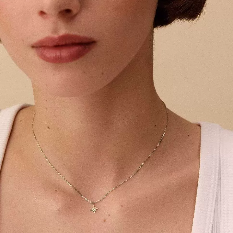 AGATHA Choker Necklace Ourse-Crystal/Golden