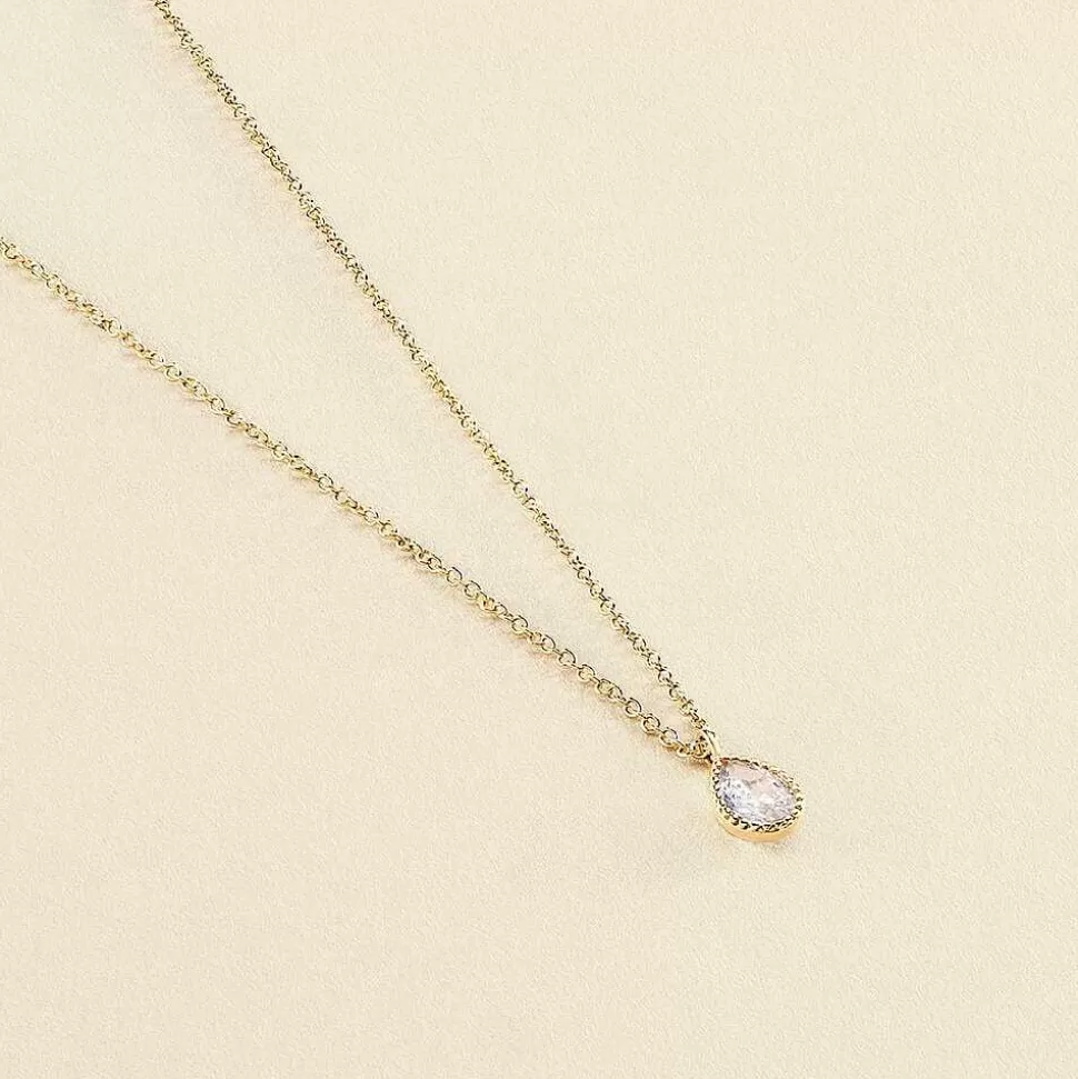 AGATHA Choker Necklace Prisma-Crystal/Golden