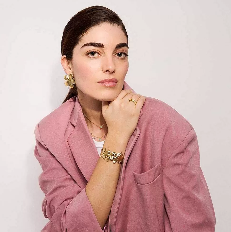 AGATHA Cuff Bloom-Golden