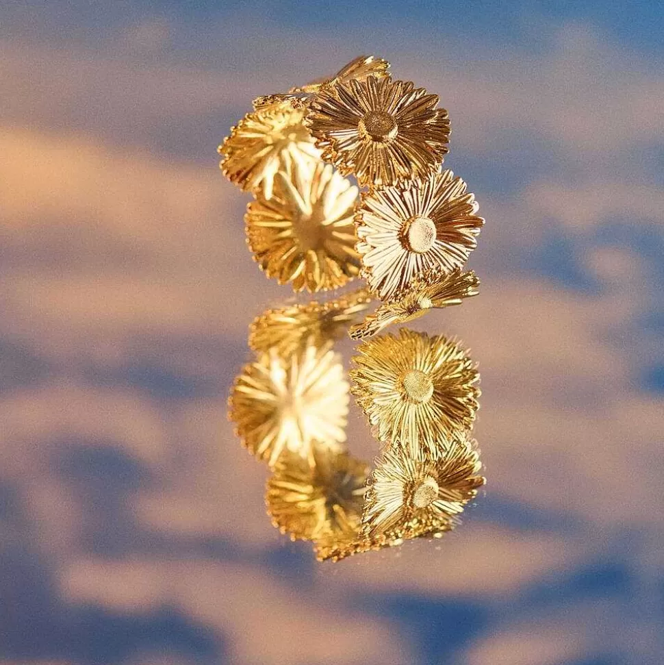 AGATHA Cuff Blossom-Golden