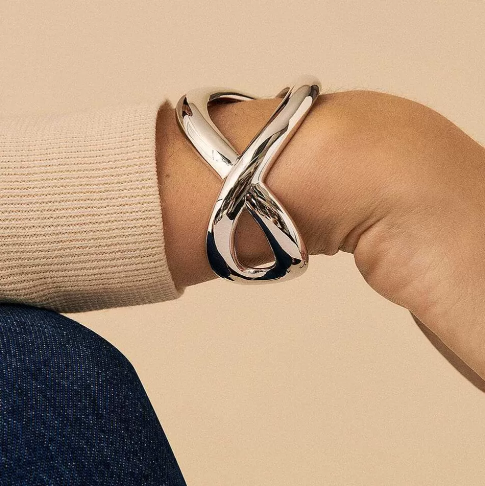 AGATHA Cuff Iconique-Silver
