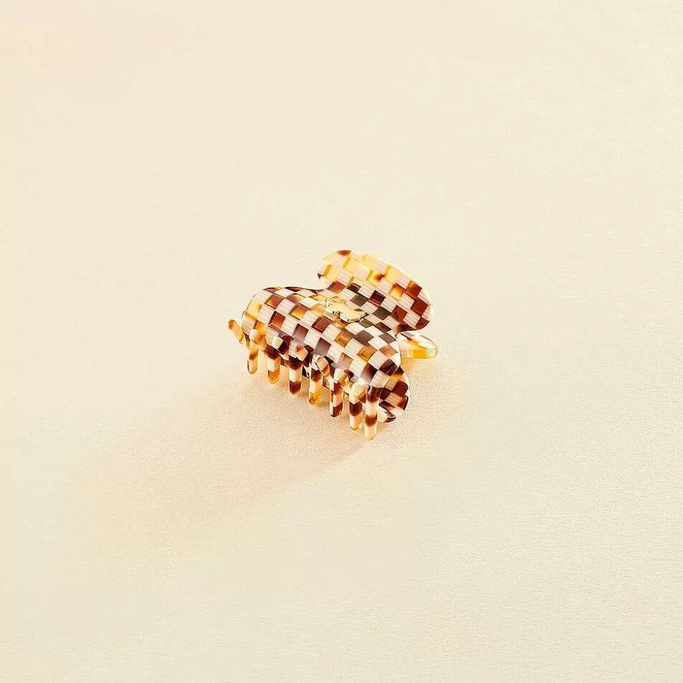 AGATHA Hair Accessory Damier-Beige