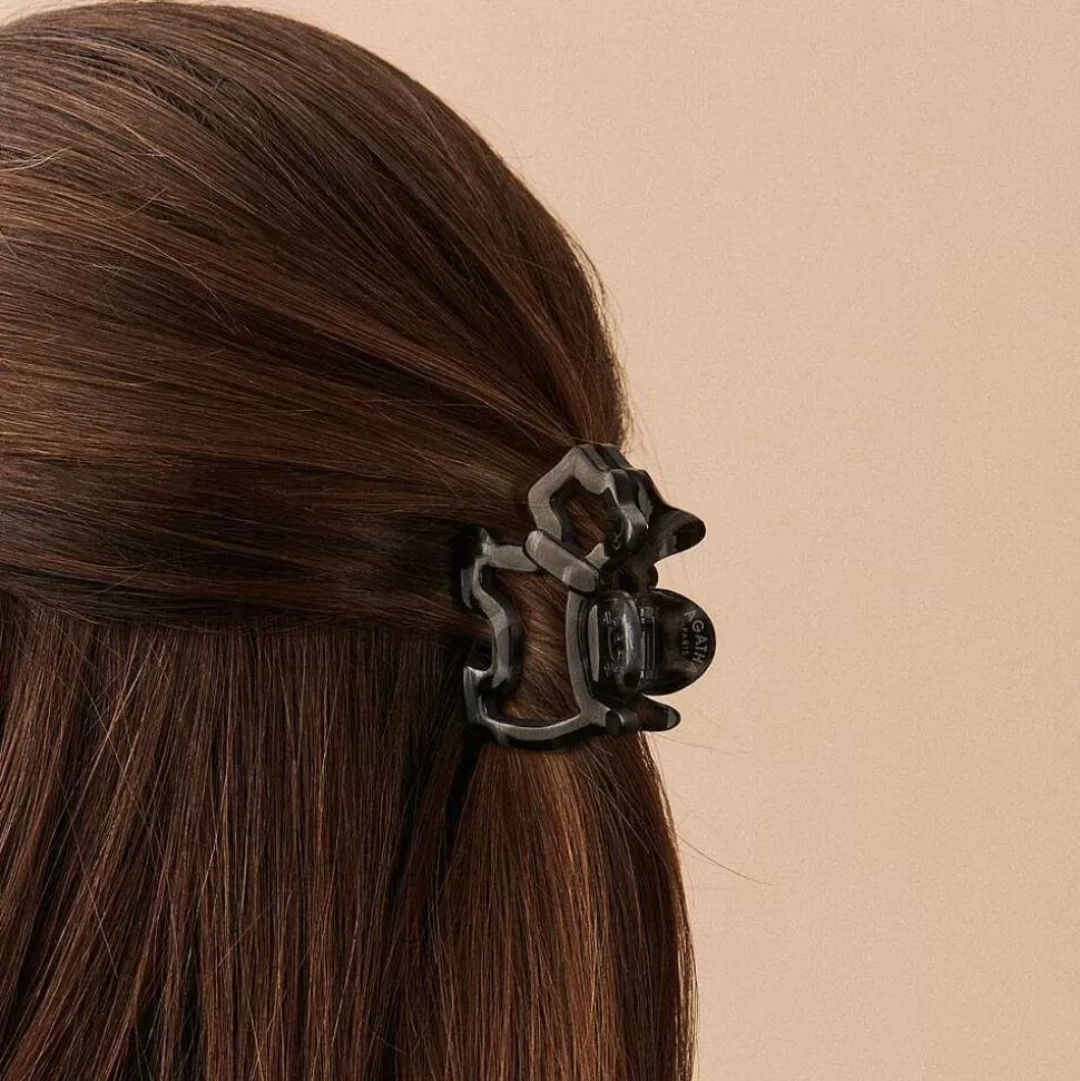 AGATHA Hair Accessory Hai3Scotajou-Leopard Pink