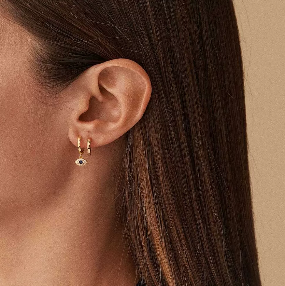 AGATHA Hoop Piercing Criolla-Golden
