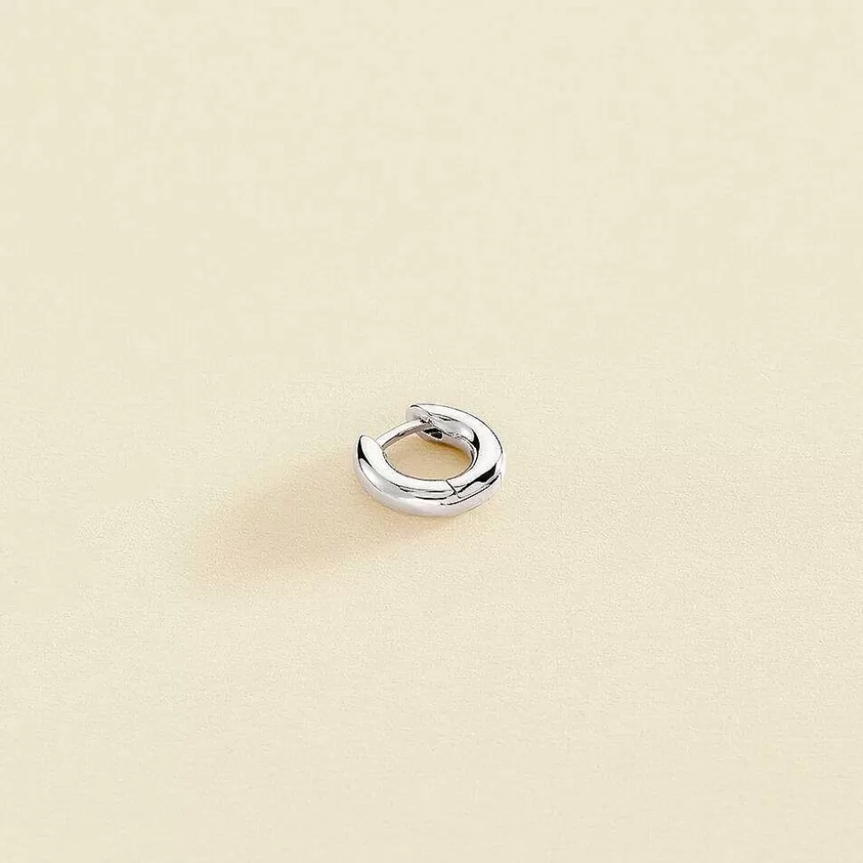 AGATHA Hoop Piercing Dodue-Silver