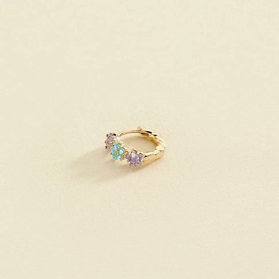 AGATHA Hoop Piercing Spaceage-Multicolor/Gold