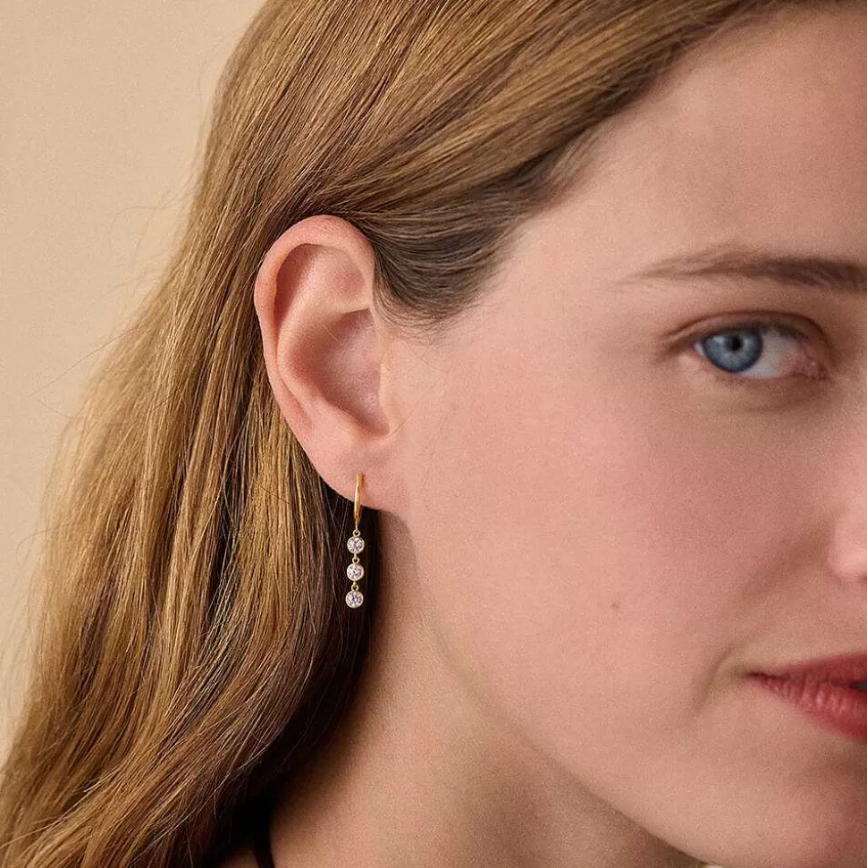 AGATHA Hoops Brillant-Crystal/Golden