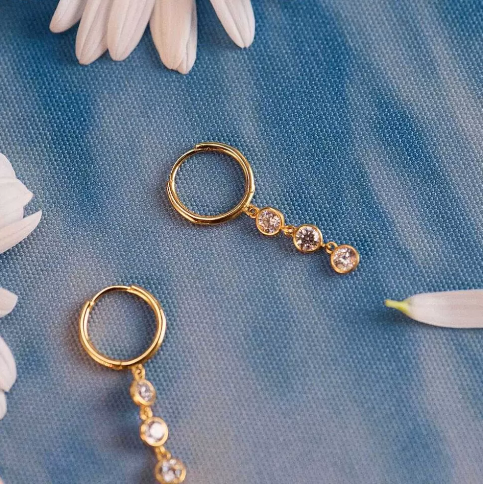AGATHA Hoops Brillant-Crystal/Golden