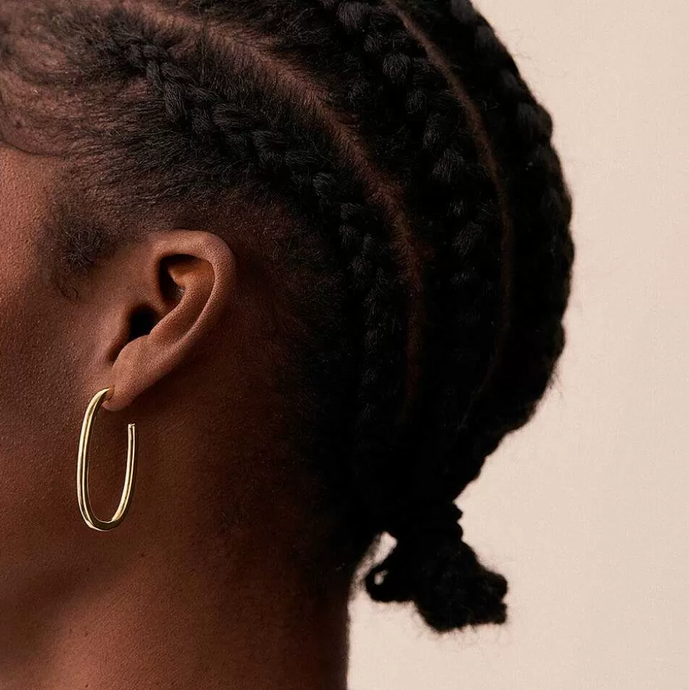 AGATHA Hoops Chain-Golden