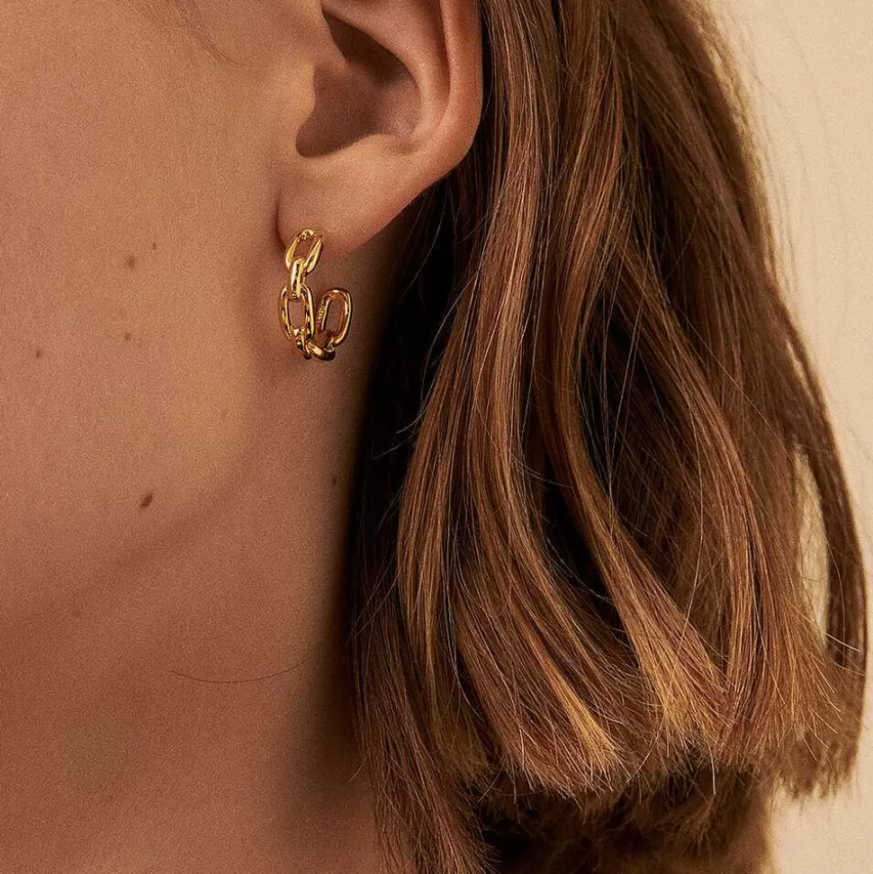AGATHA Hoops Chain-Golden