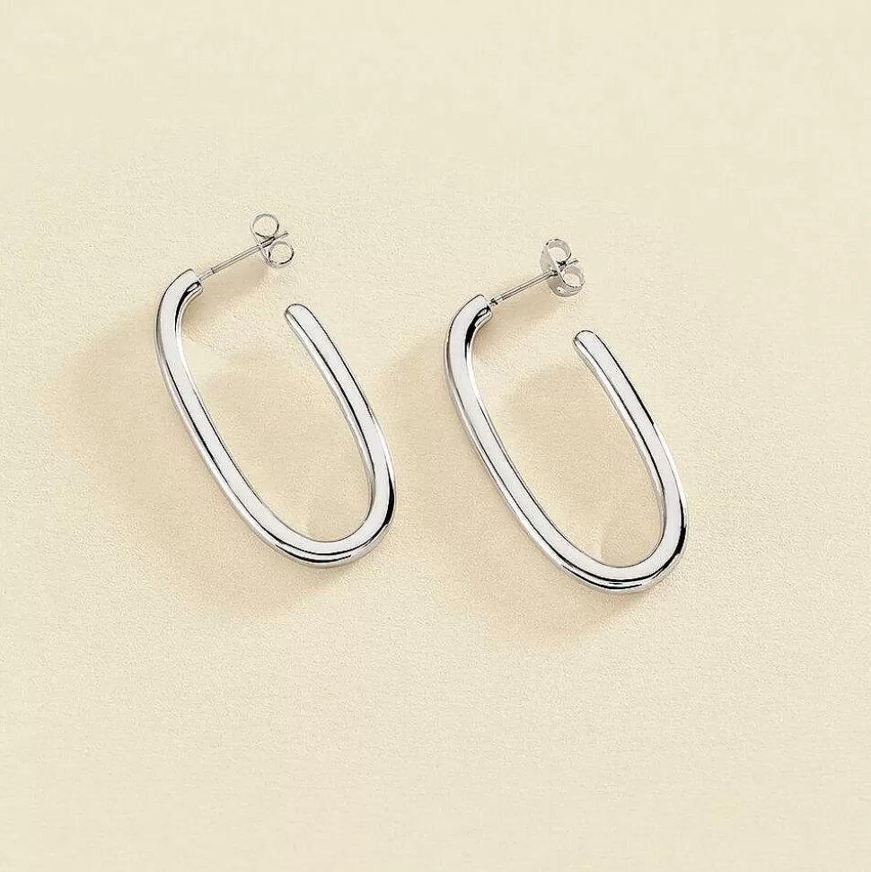 AGATHA Hoops Chain-Silver