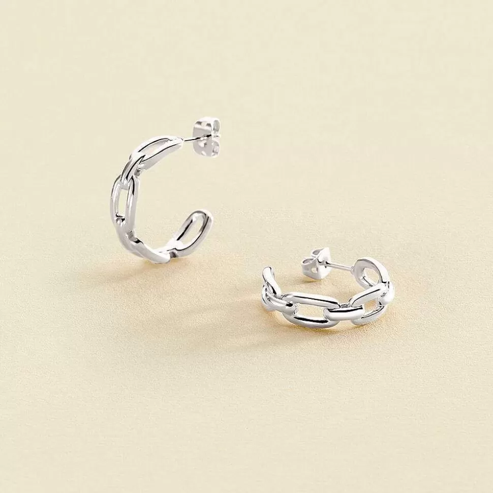AGATHA Hoops Chain-Silver