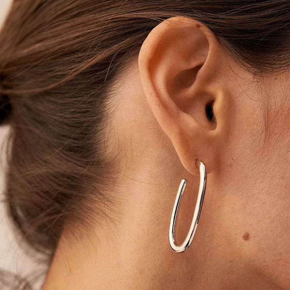 AGATHA Hoops Chain-Silver