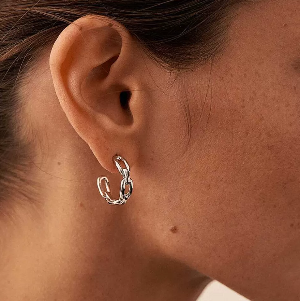 AGATHA Hoops Chain-Silver