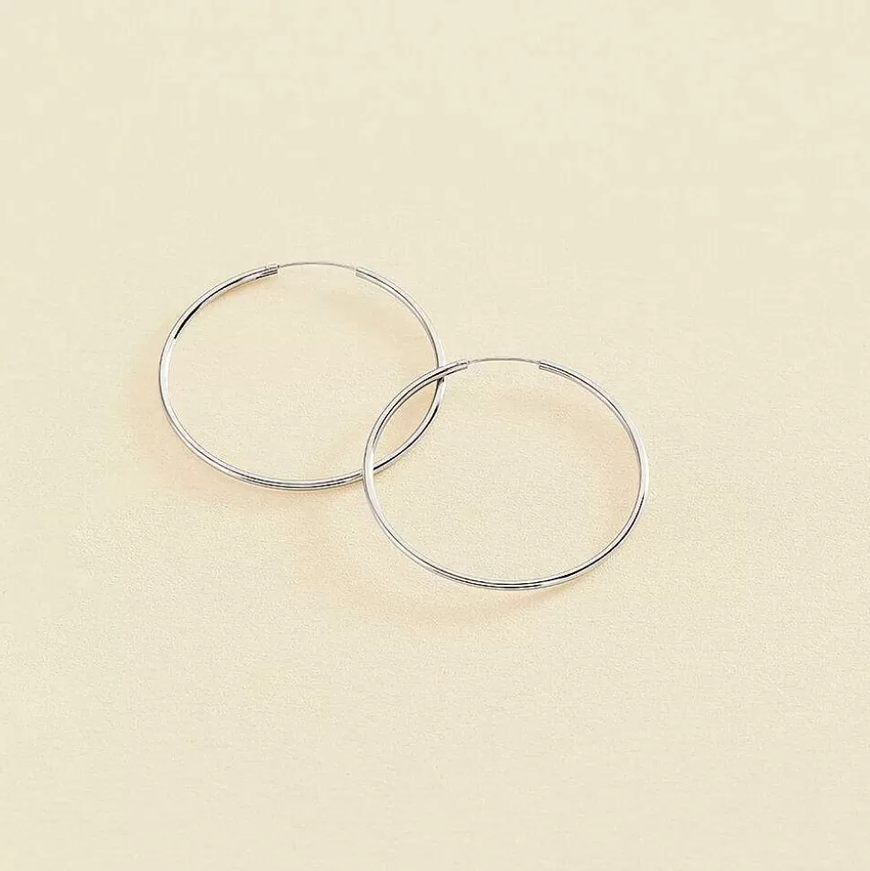 AGATHA Hoops Creola-Silver