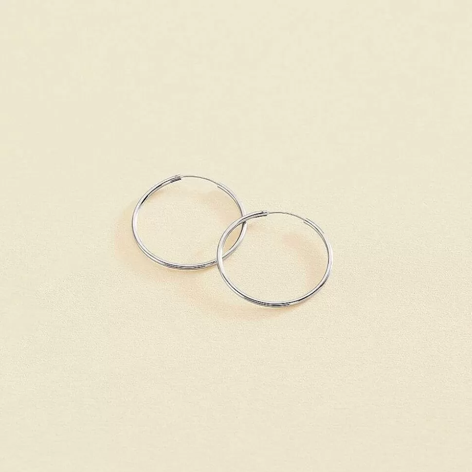 AGATHA Hoops Creola-Silver