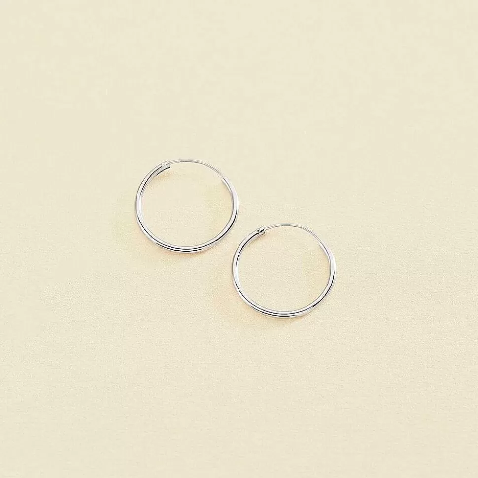 AGATHA Hoops Creola-Silver