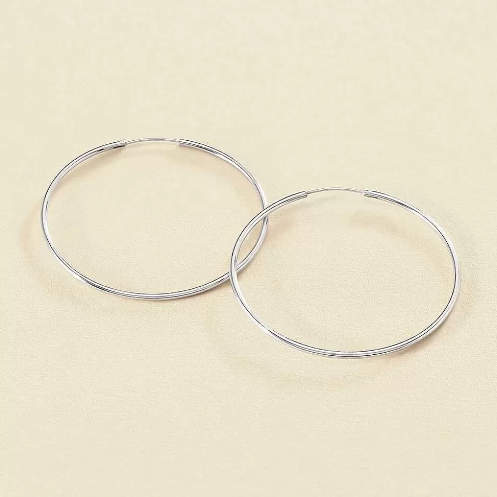 AGATHA Hoops Creola-Silver