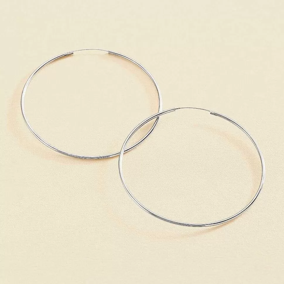 AGATHA Hoops Creola-Silver