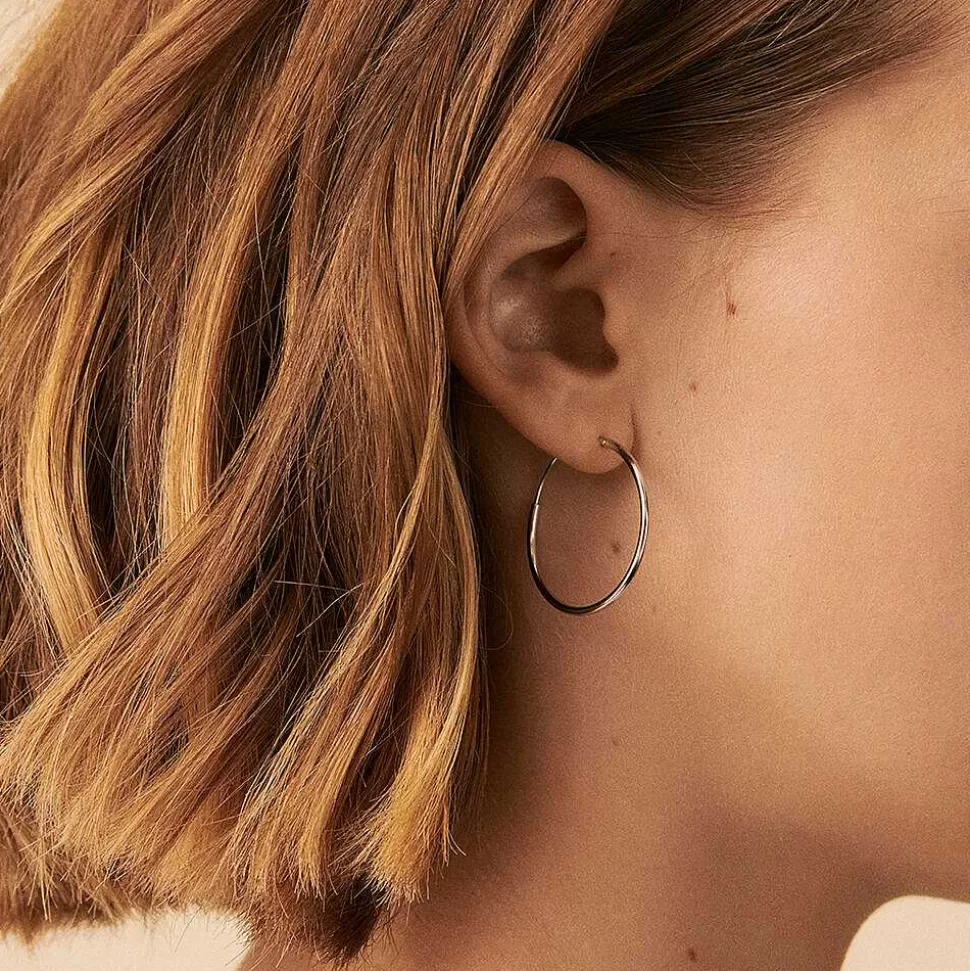 AGATHA Hoops Creola-Silver