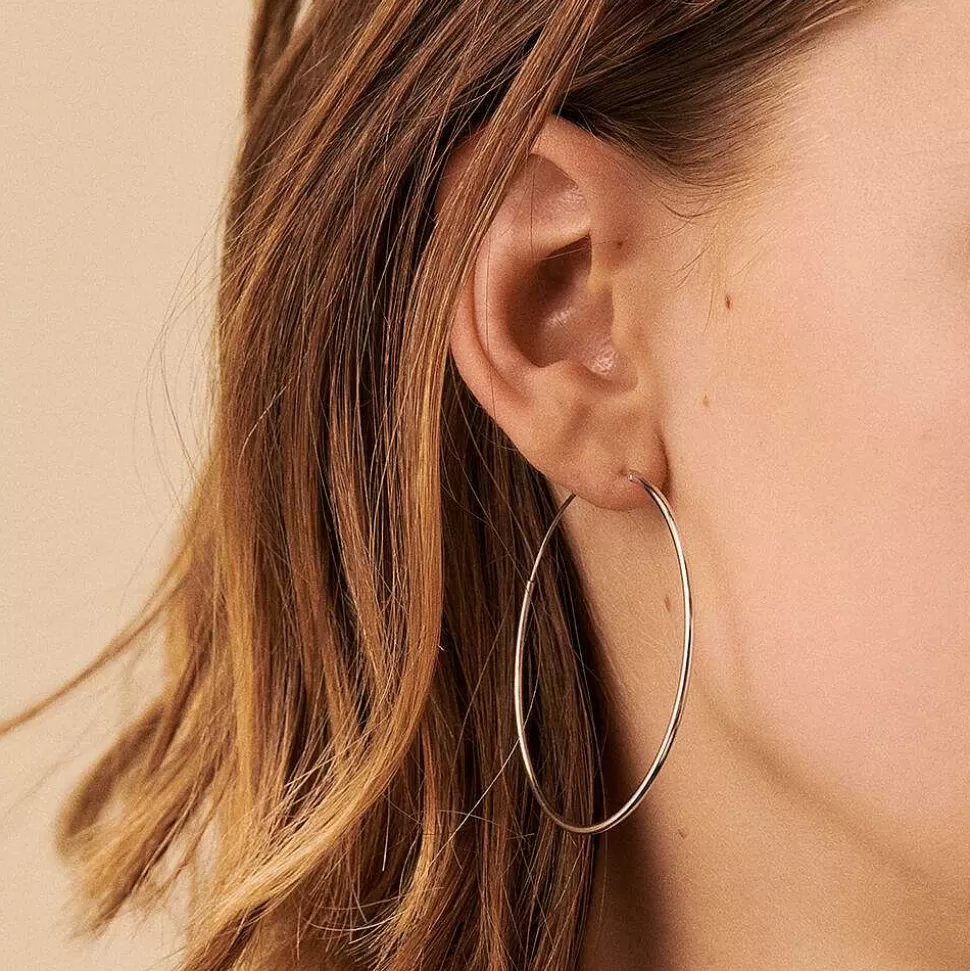 AGATHA Hoops Creola-Silver