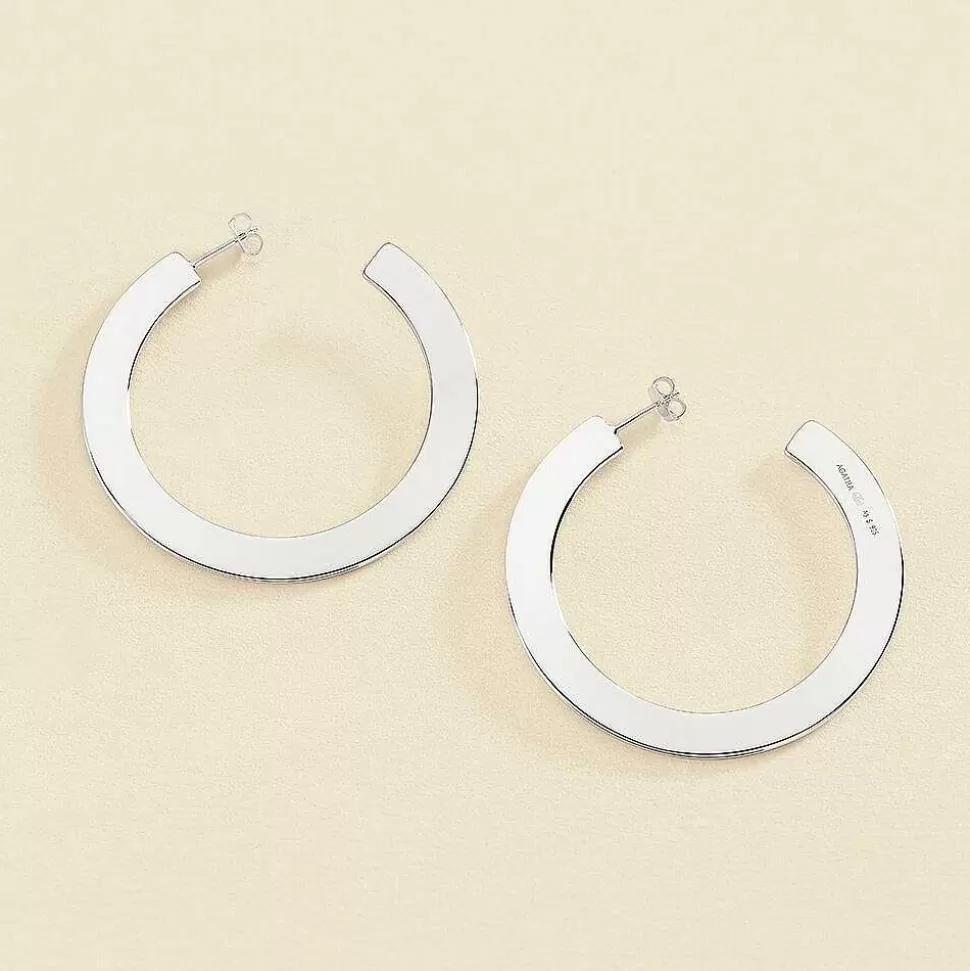 AGATHA Hoops Lines-Silver