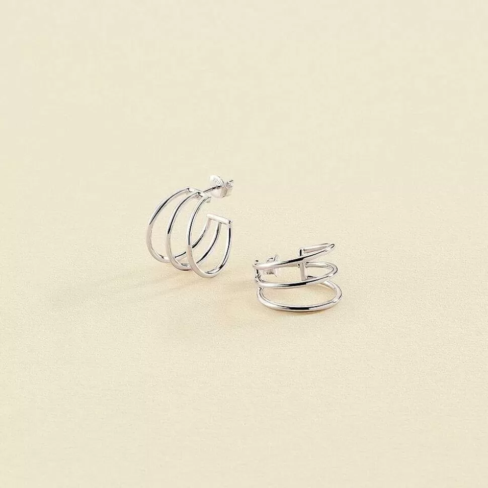 AGATHA Hoops Philrin-Silver