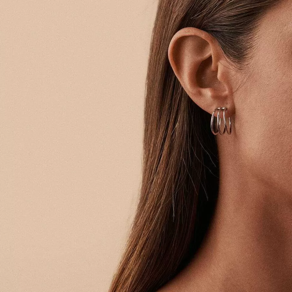AGATHA Hoops Philrin-Silver