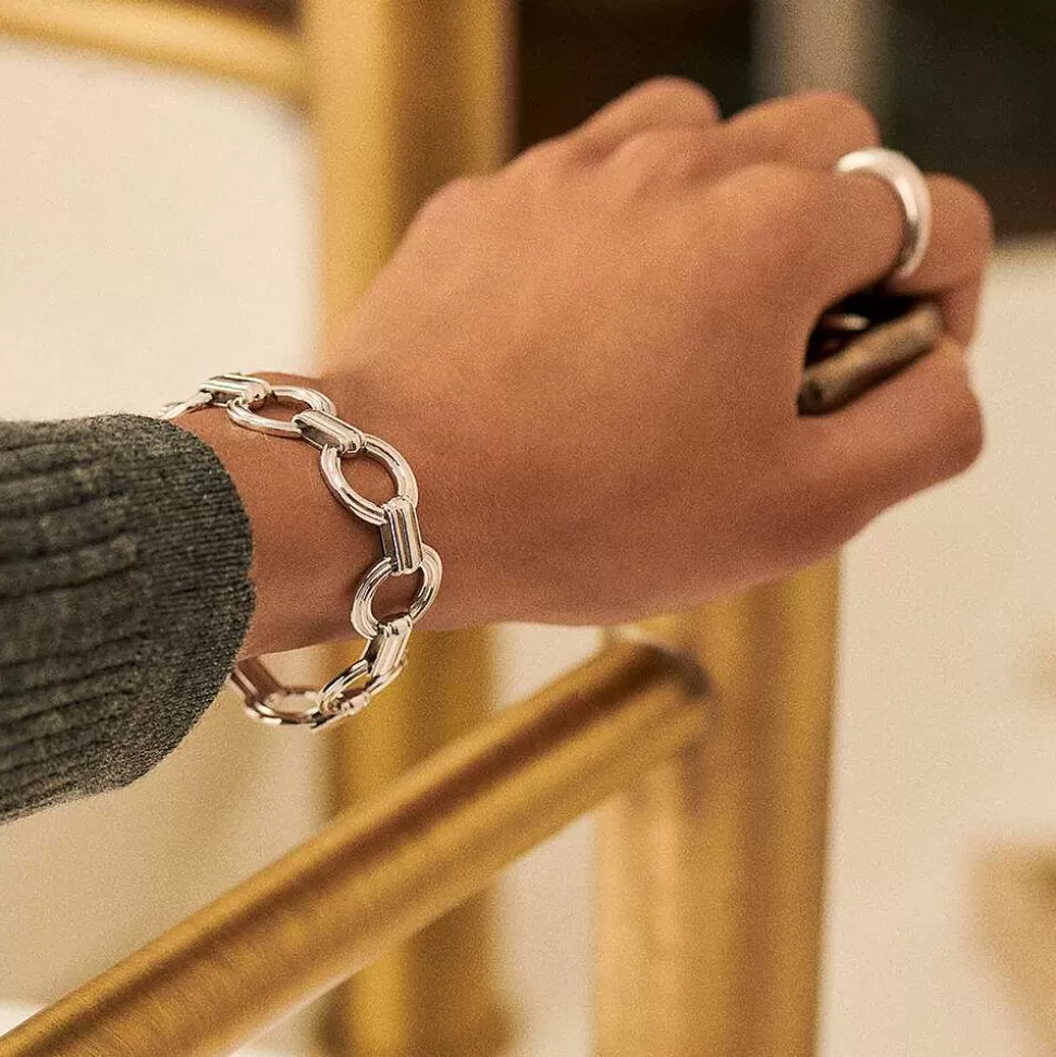 AGATHA Link Bracelet 1960-Silver